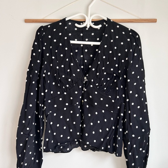 Wilfred, polka dots blouse - Picture 4 of 4